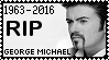 R.I.P. George Michael Stamp