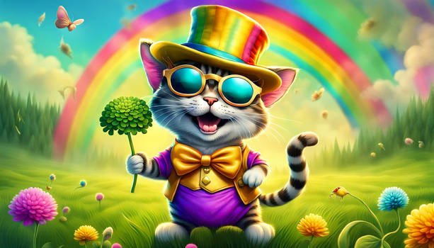 A Cheerful Cat