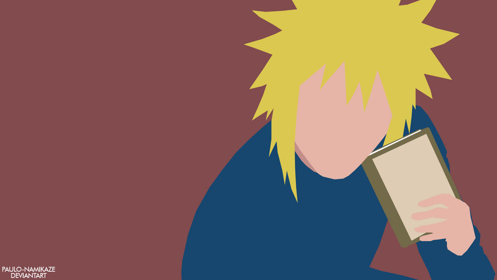 Minato Minimalist Wallpaper By Paulo Namikaze On Deviantart