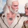 Geralt and Ciri