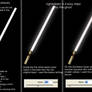 Lightsabers in 4 easy steps