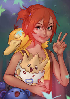 Misty fanart (pokemon)