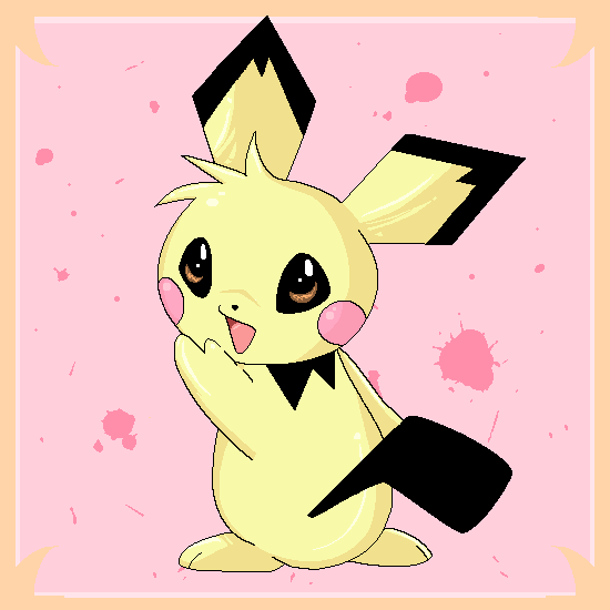 Pichu is a cuutie