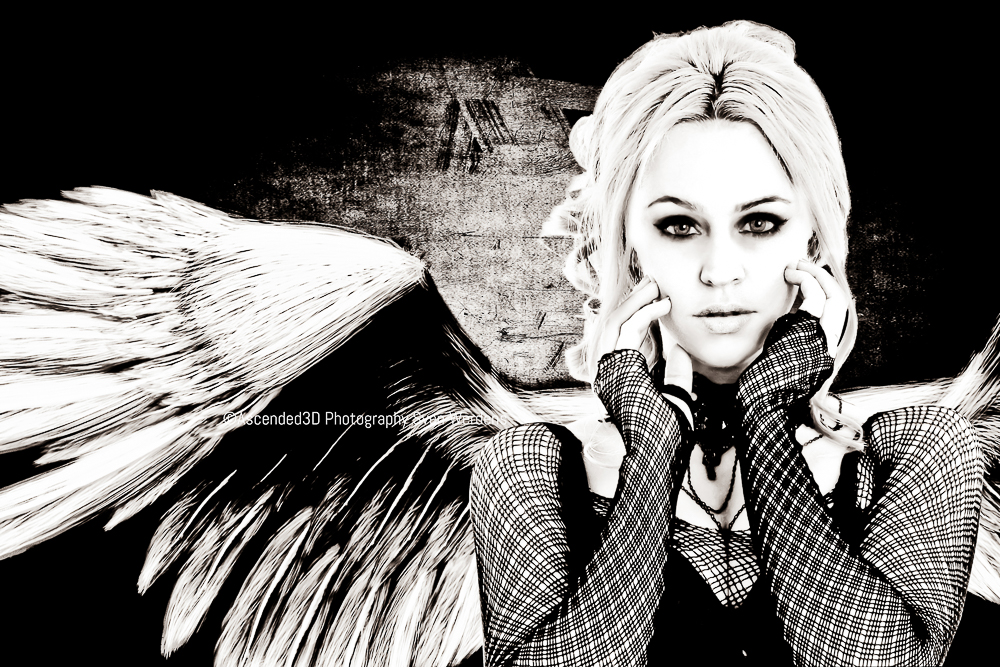 White Rebel Angel-2 by Ascended3D