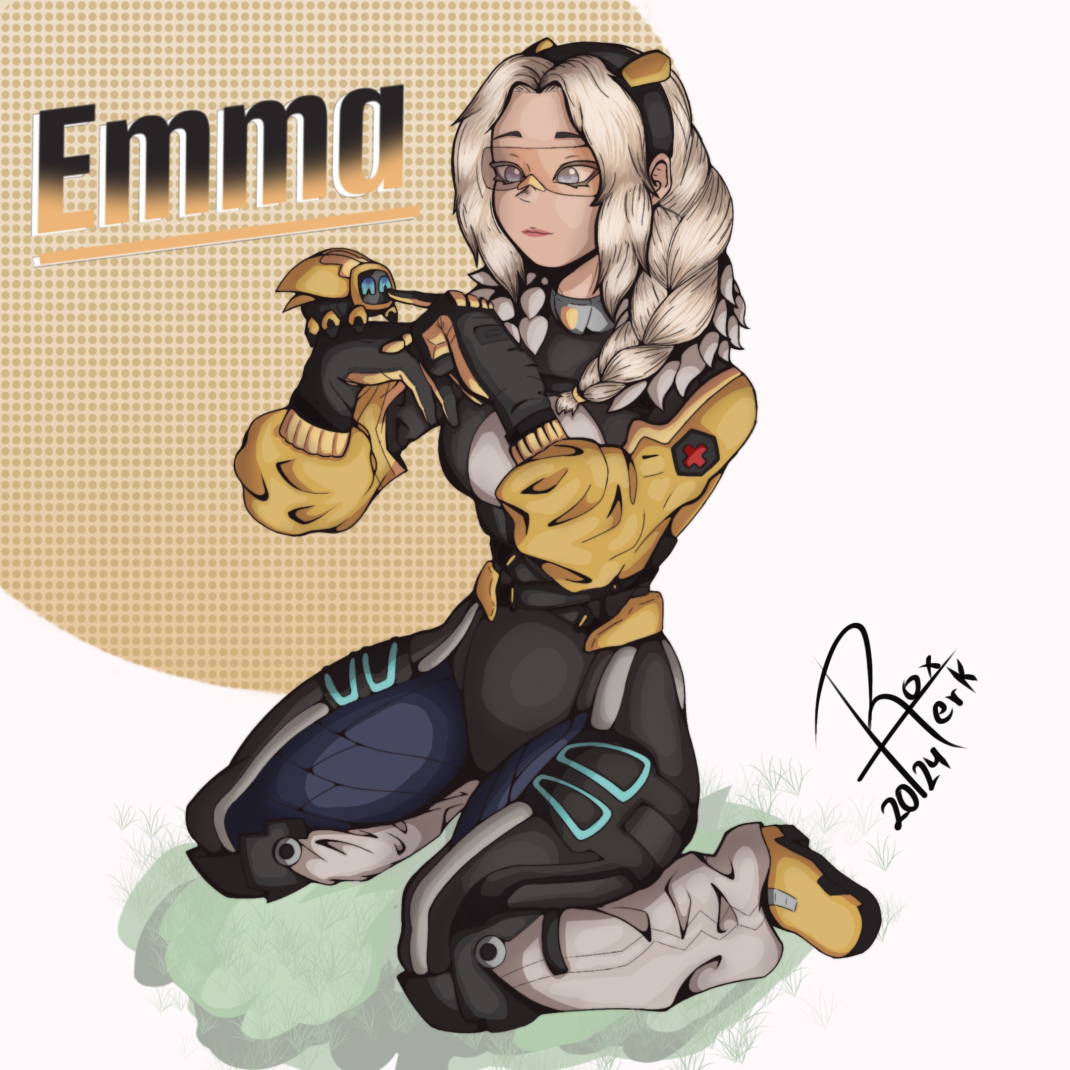 Un Fanart de Emma del bloodstrike by Roxterk on DeviantArt