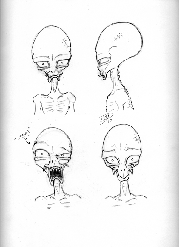 Alien Facial Expressions