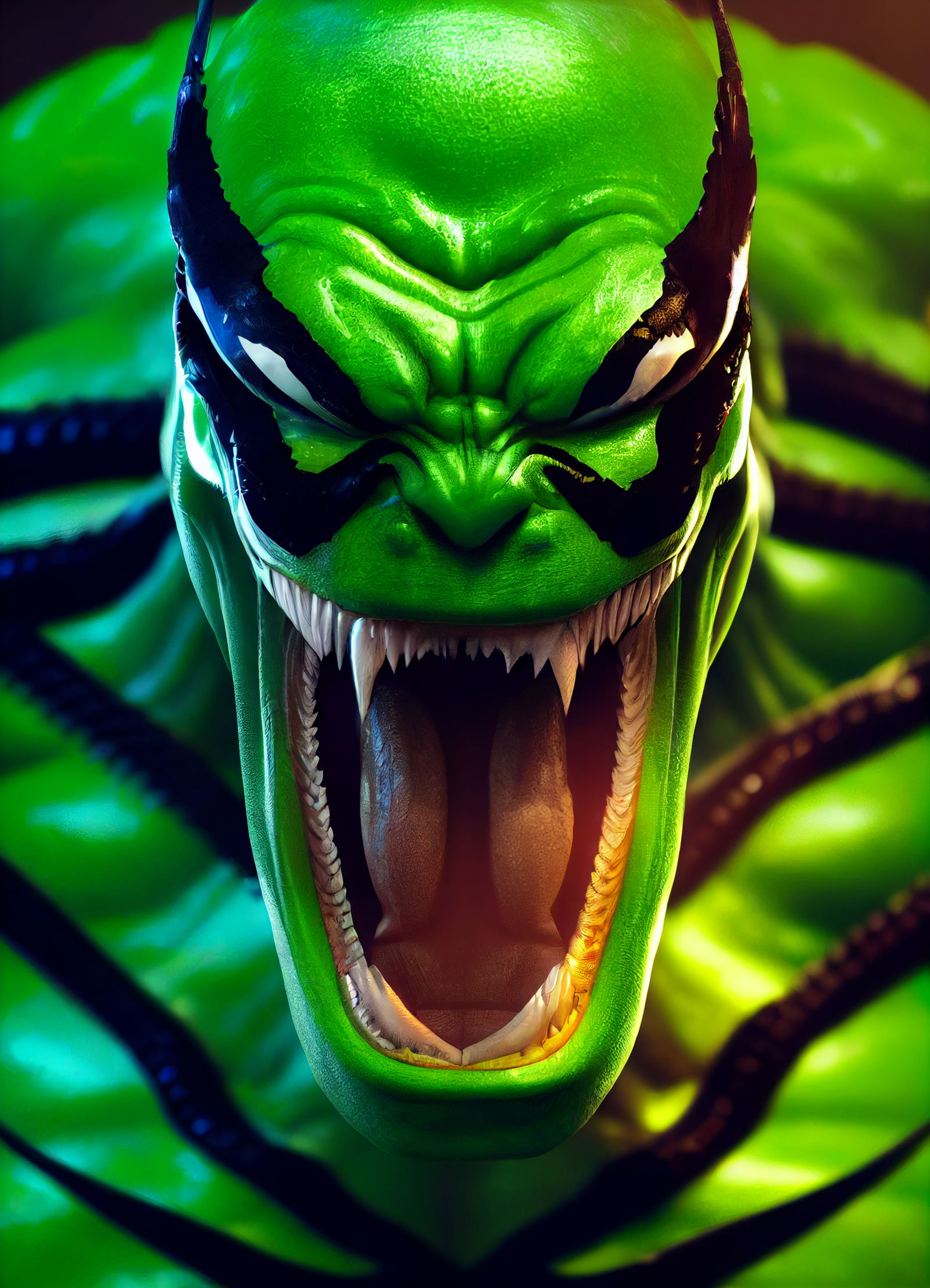 Venom and Hulk Hybrid by MikexOrion on DeviantArt