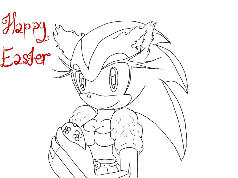 .:Happy Easter - Lineart:.