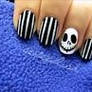 Jack Skellington Nails