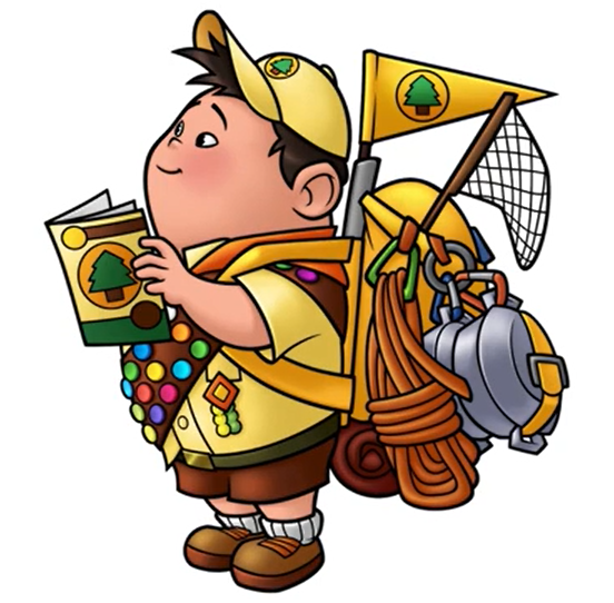 Russell From Disney Pixar's Up by GenarMatiz on DeviantArt