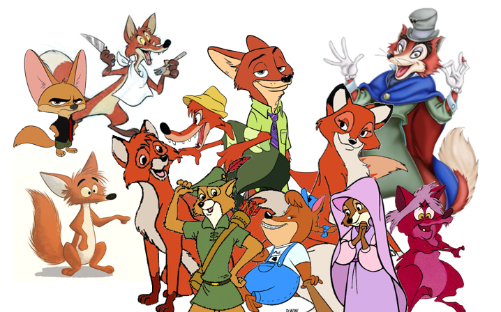 Deviantart Foxes Disney Foxes by GenarMatiz on DeviantArt