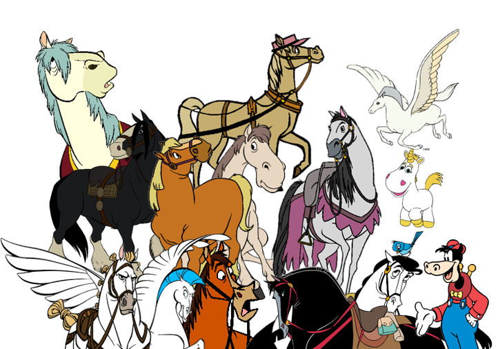Disney Horses by GenarMatiz on DeviantArt