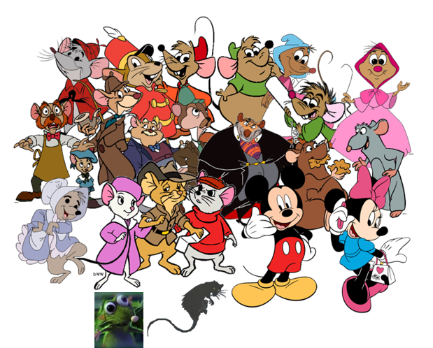 Disney Mice and Rats by GenarMatiz on DeviantArt