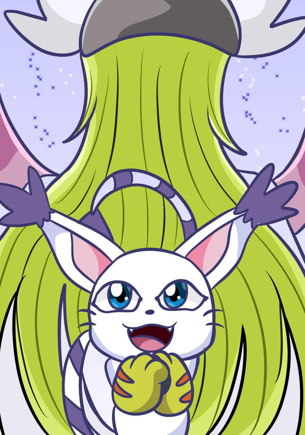 Gatomon digivolve to...