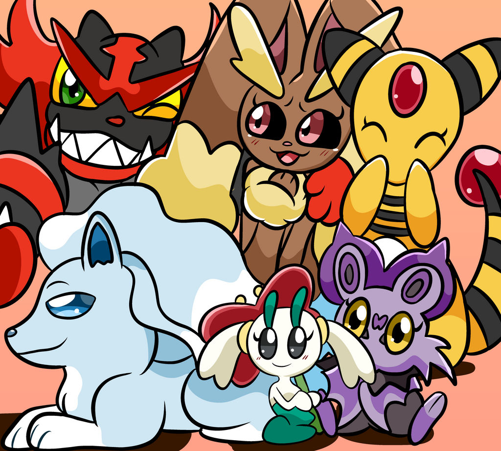 Usum Team By Kira Vera On Deviantart