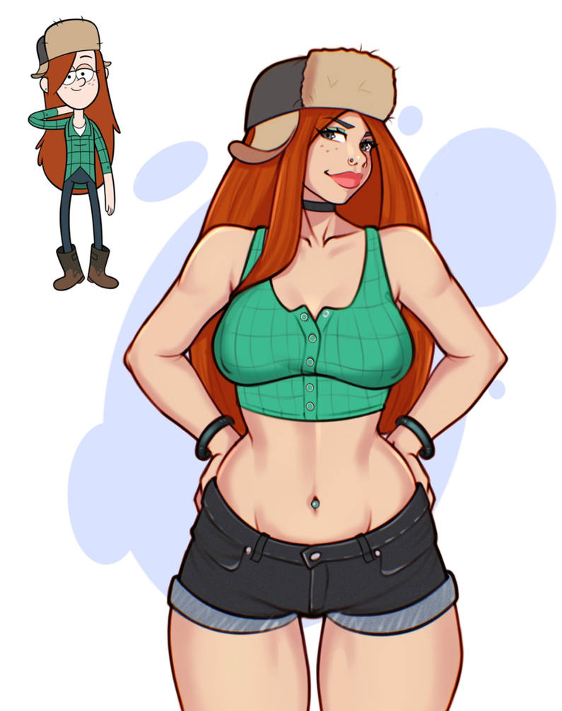 Wendy Corduroy Gravity Falls Биг асс