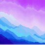 Blue Mountains, Purple Sky