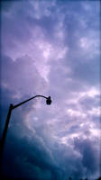 Streetlamp cloudbanks