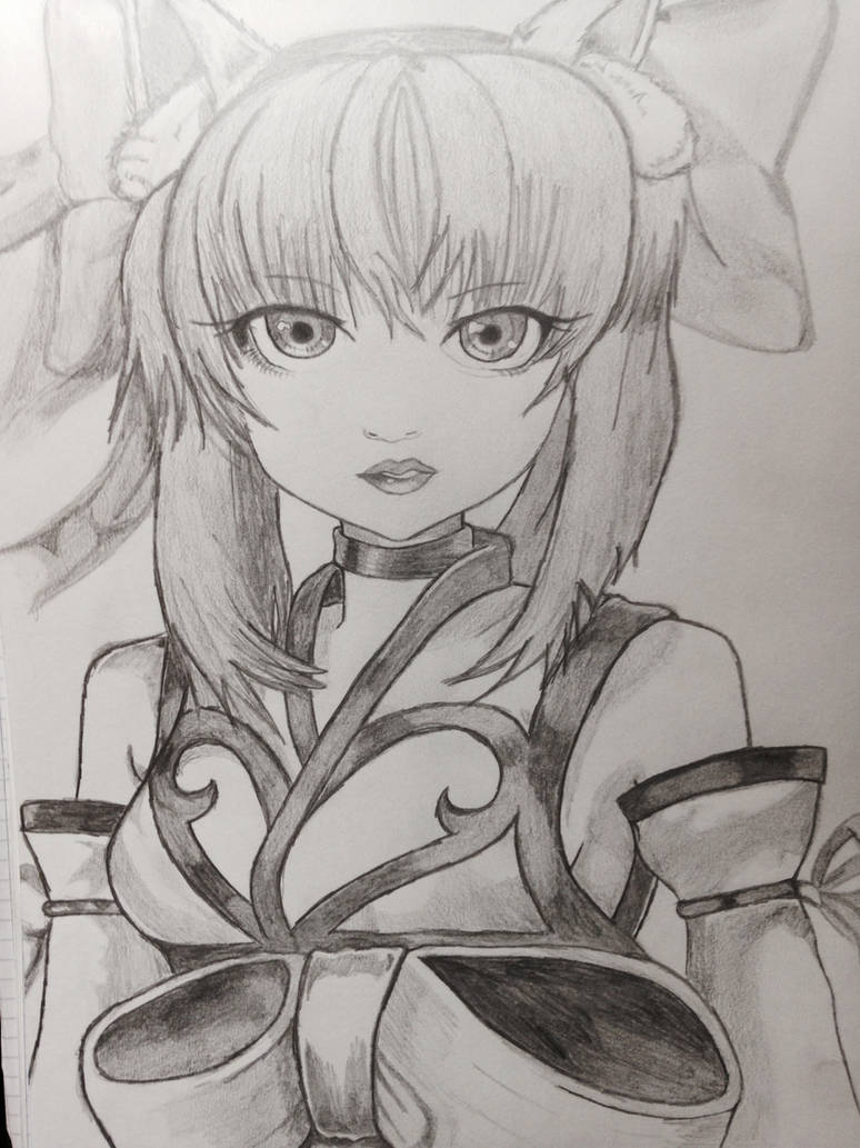 Anime manga sketchbook drawing pencil by jillvalentine007