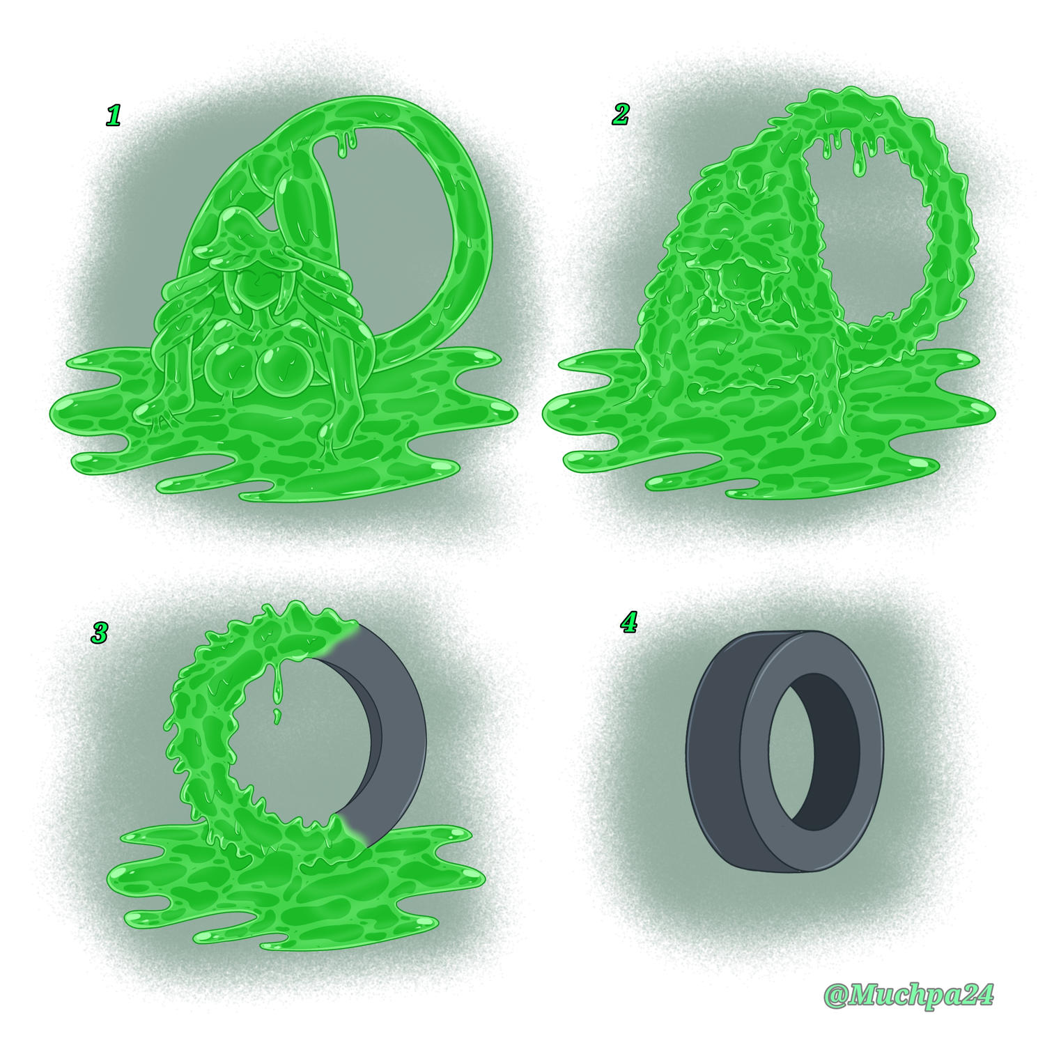 Slime transformation part #3 by Muchpa24 on DeviantArt
