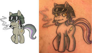 Pony tattoo