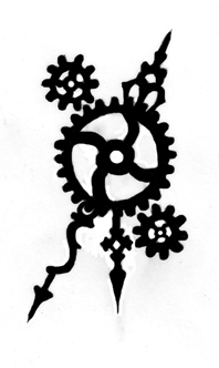 Clockwork tattoo design