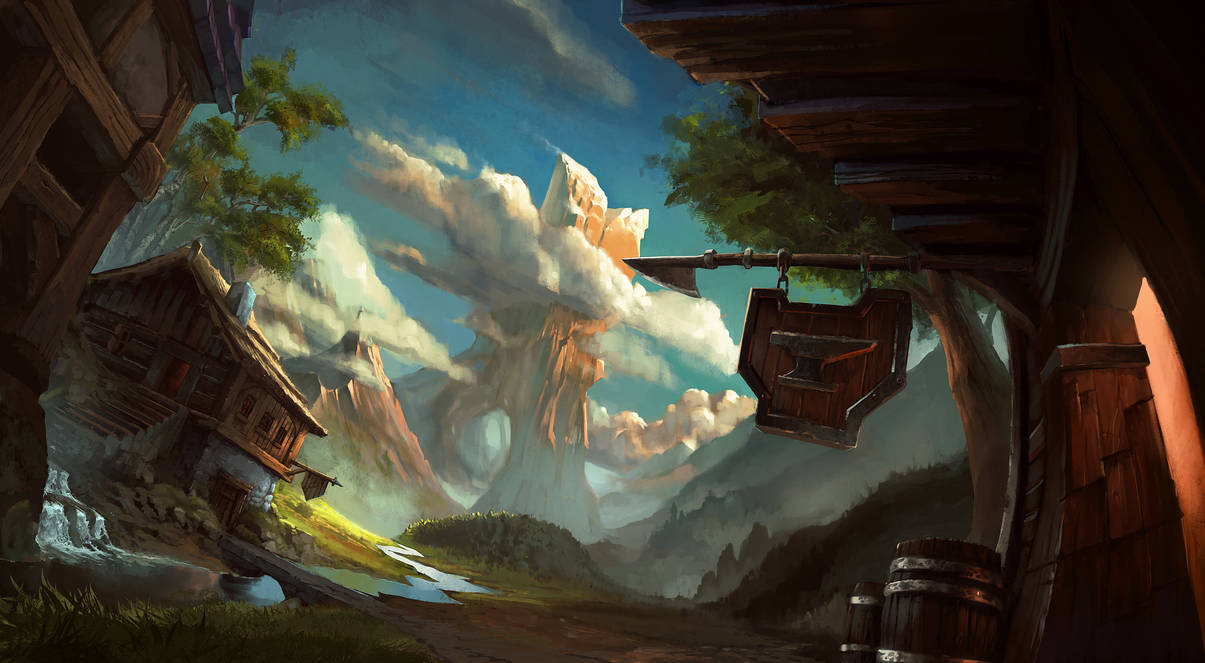 Mountain view by Bezduch Mountain view by Bezduch