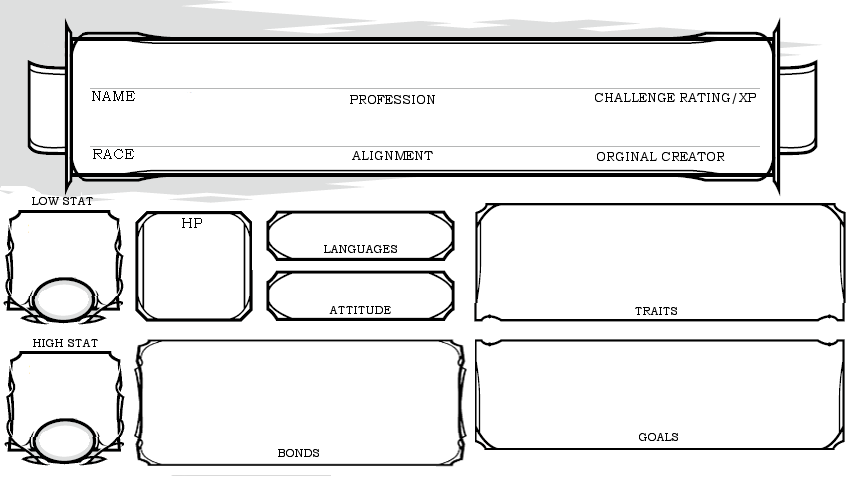 Roleplay Npc Sheet By Mariekesmit On Deviantart Roleplay Npc Sheet By Mariekesmit On Deviantart