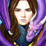Kitty Pryde and Lockheed Portrait