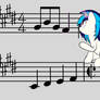 Vinyl scratch music wallpaper