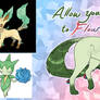 Closed - Leafeon x Roselia Auction!