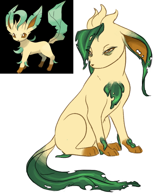 OTA Wilted Leafeon Closed