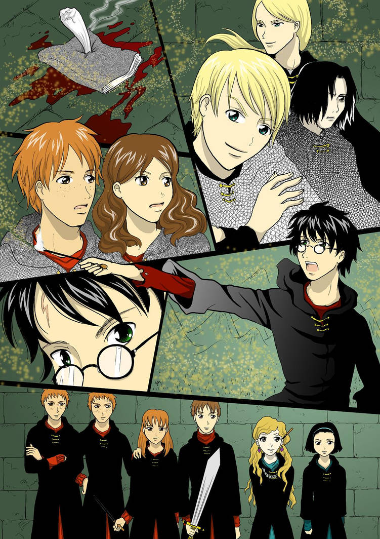 Harry Potter 'comic' by rain-and-sunshine on DeviantArt