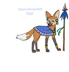 Mayan Maned Wolf