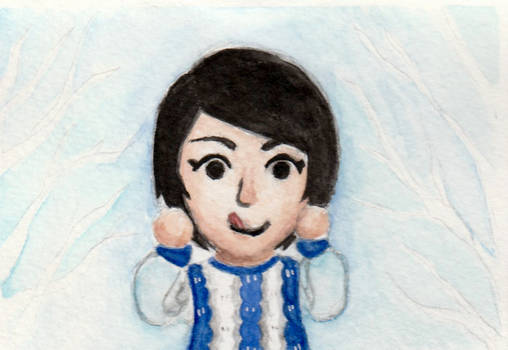 Miitomo Winter Watercolors