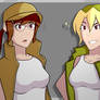 Fio and Eri - Metal Slug