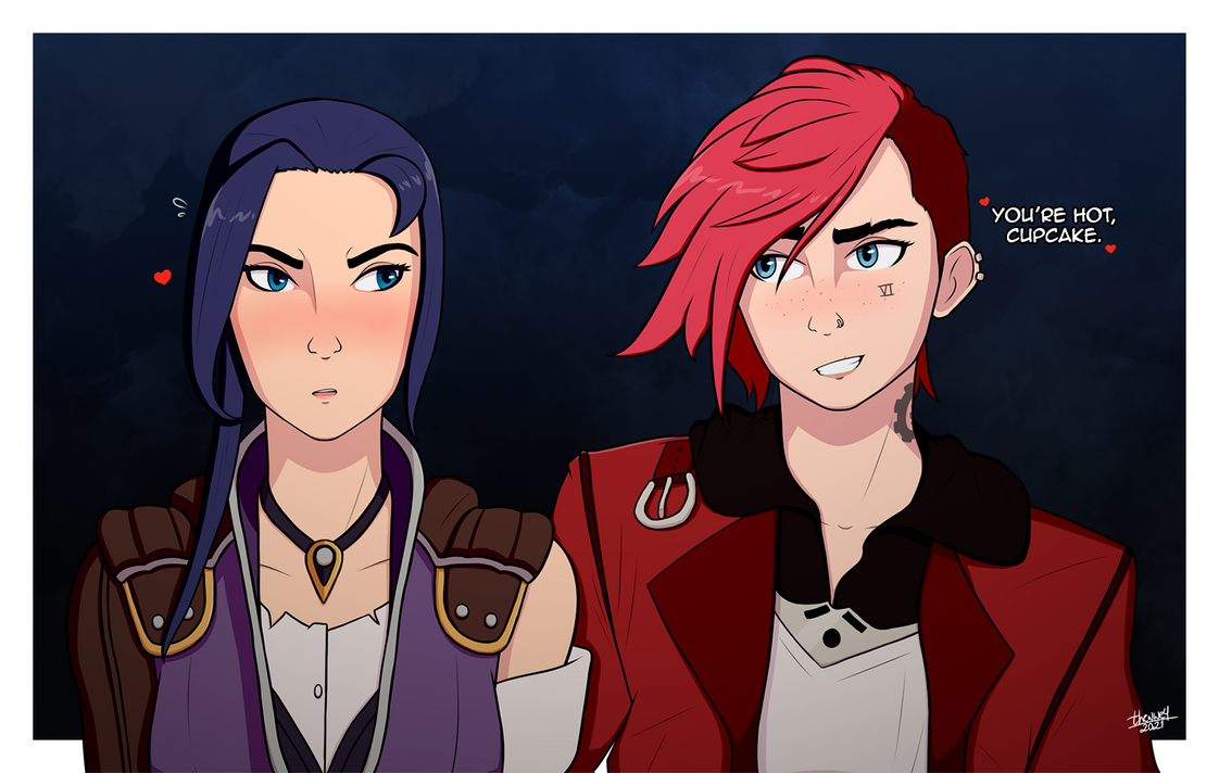 Caitlyn and Vi - Arcane by thewwe4 on DeviantArt