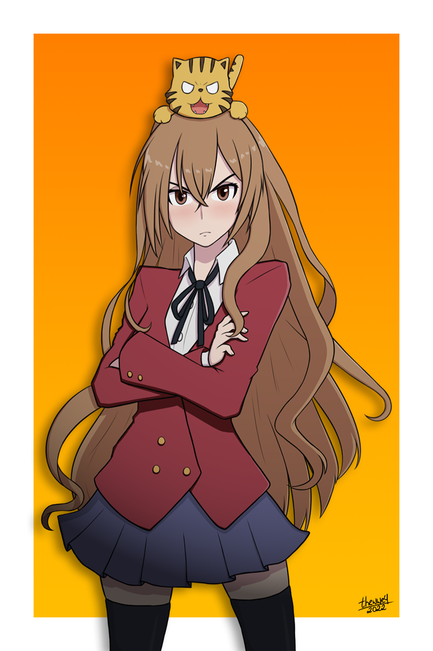 Toradora - Aisaka Taiga by CuteNotPedo on DeviantArt