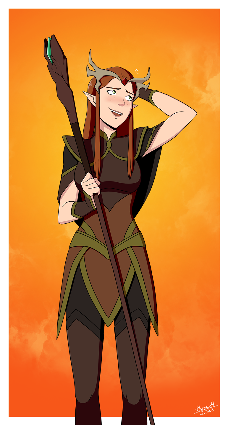 Pyrah Pyrah Keyleth - Critical Role by thewwe4 on DeviantArt