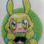 Chibi Green Bunny