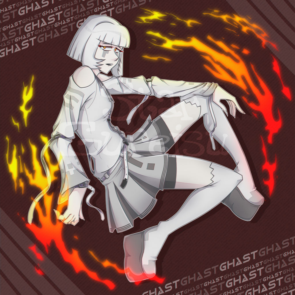 Minecraft Ghast Girl By StarGureisu On DeviantArt minecraft-ghast-girl-by-stargureisu-on-deviantart