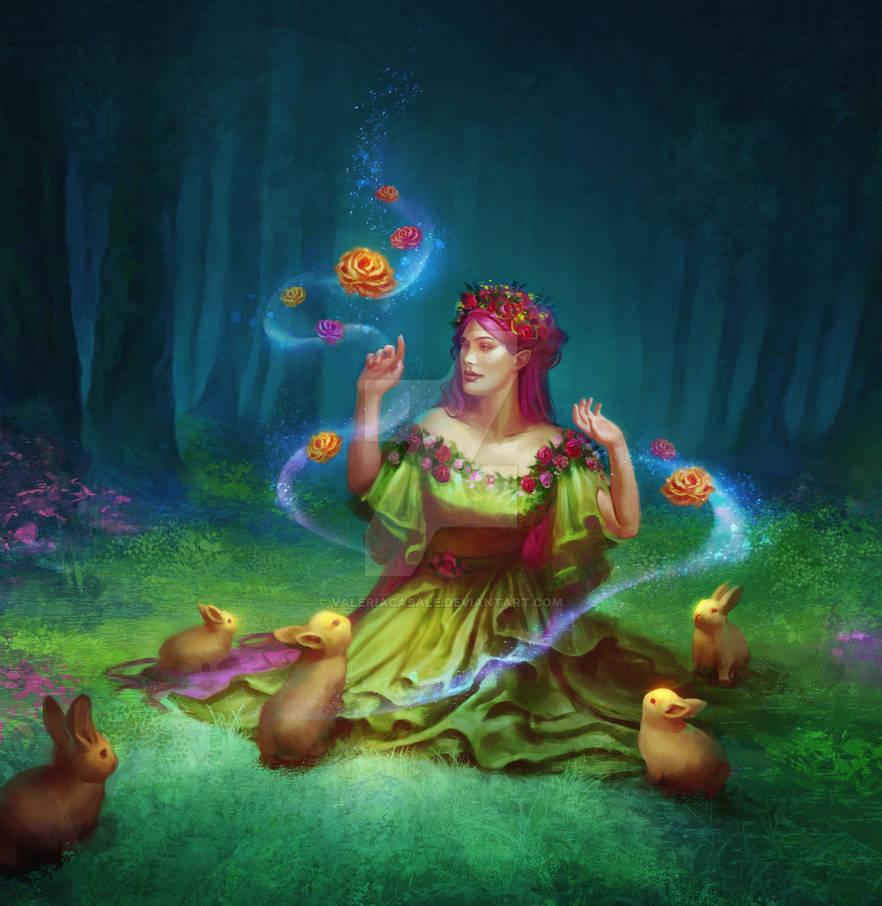 Ostara by ValeriaCasale on DeviantArt