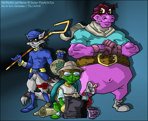 Sly Cooper Trilogy by RadicalArcher on DeviantArt