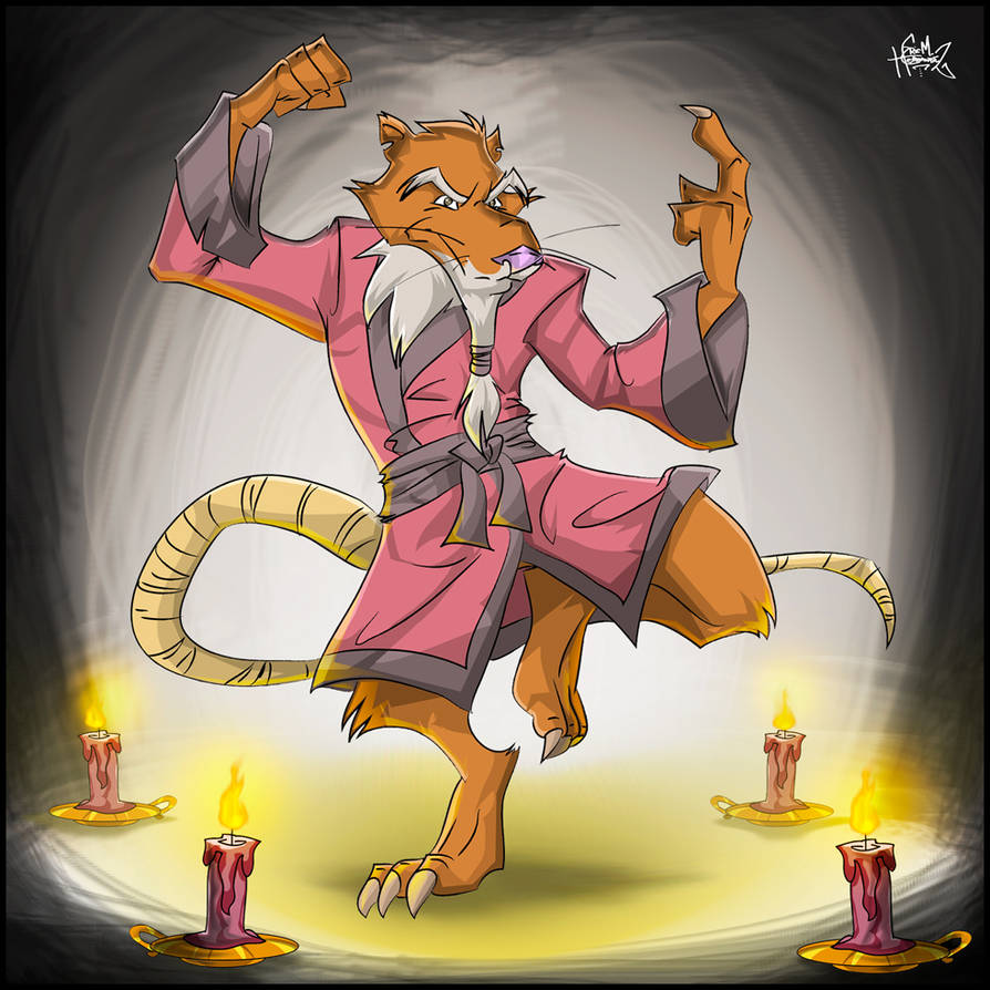 Master Splinter Power Rangers Master Splinter Says Bring It by ElectricDawgy on DeviantArt