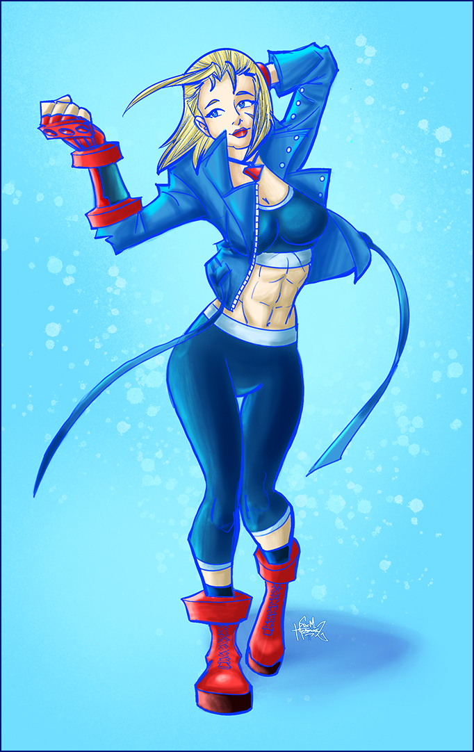 Hyper Cammy - Street Fighter 6 by SinkCandyDarkWeb -- Fur Affinity [dot] net