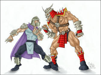 The Shredder vs Shao Kahn