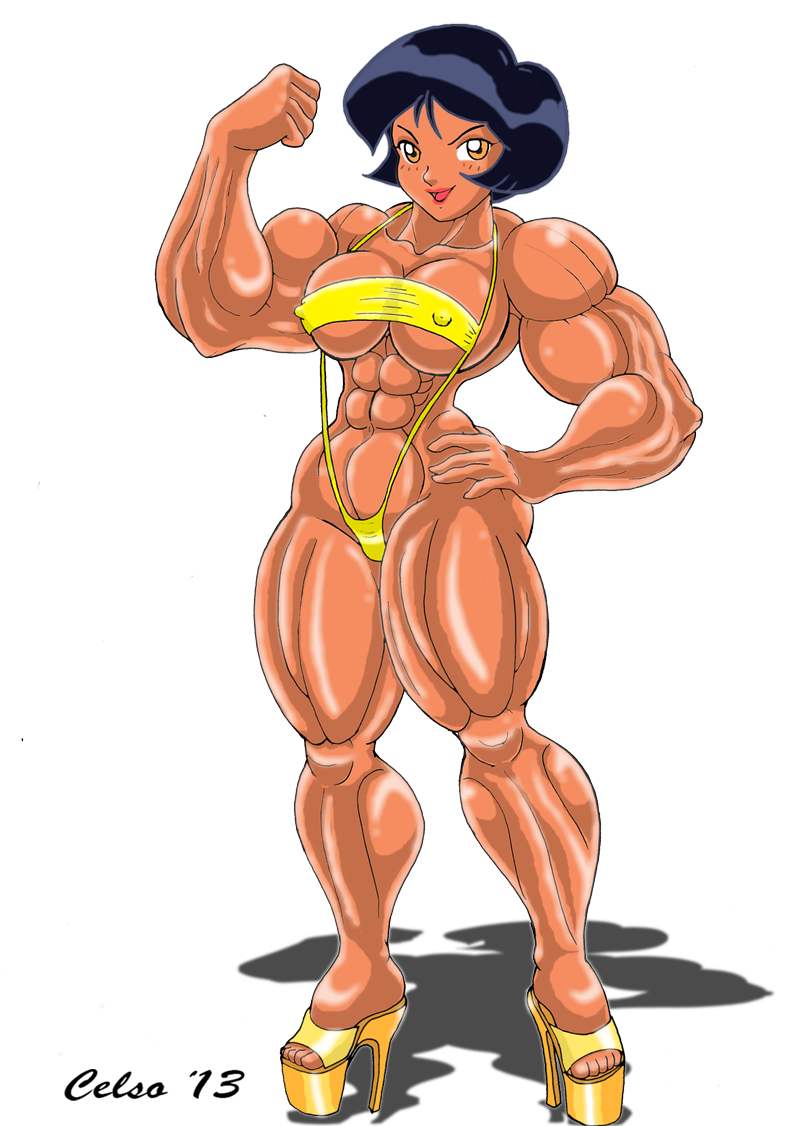 Totally Spies Female Muscle Growth on TotallySpies-TJoaLT - DeviantArt.