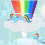Rainbow Dash YouTube Layout