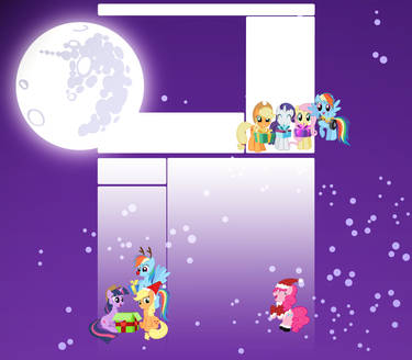 Xmas MLP Youtube background