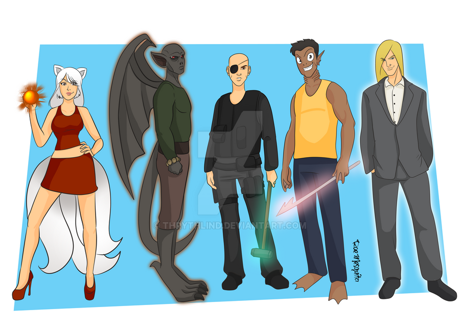 Divine Blood Minor-Races Bad-Ass Set 2 by Thrythlind on DeviantArt